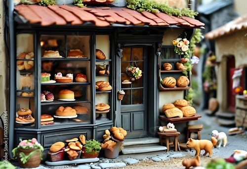 miniature village
