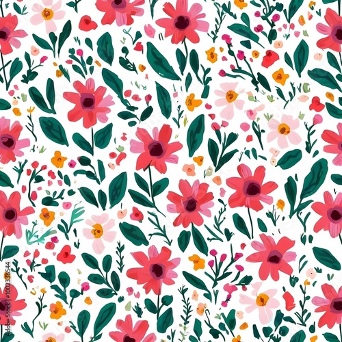 seamless floral pattern