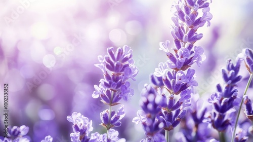 High-Quality Purple Floral Wallpaper - A commercially viable image featuring a prominent display of purple blossoms