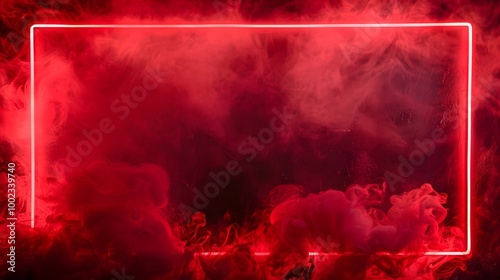 Dark red and black smoke texture backgrounds with space for bright text design