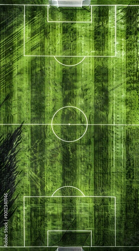 panorama of football 