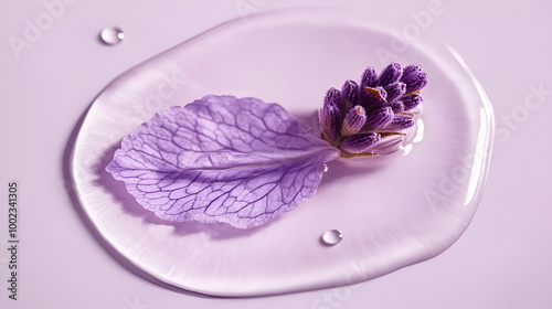 Bakuchiol flower on display, symbolizing natural skincare ingredient benefits. photo