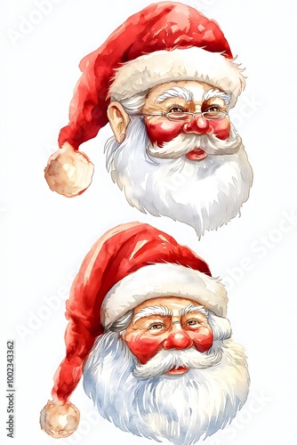 Santa Claus with gifts, ready to spread Christmas cheer!