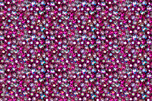 rhinestone seamless texture pattern. background for cloth