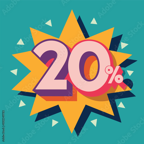 20% Sell price hang taq offer price tags with red ribbon 