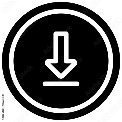 Download Icon, Ui Interface Downloading