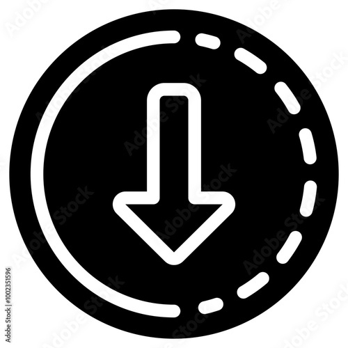 Download Icon, Ui Interface Downloading