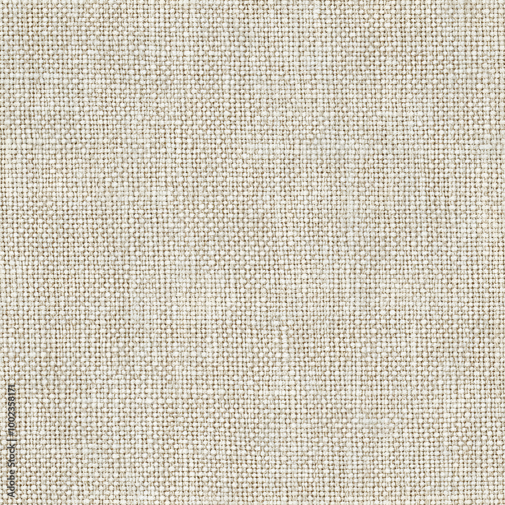 Seamless pattern of light beige woven fabric with a subtle texture and natural fibers Seamless pattern of light beige woven fabric with a subtle texture and natural fibers