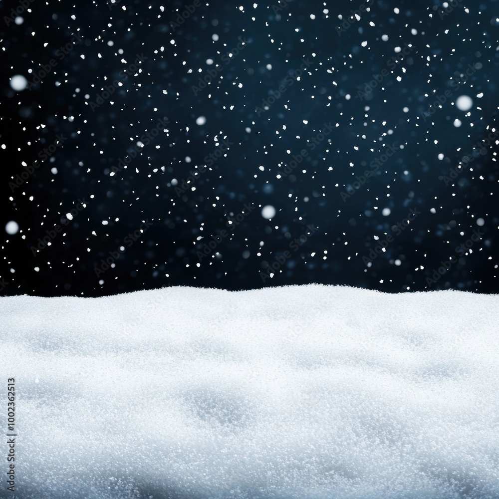 Snow Falling During Christmas Season Snow Falling During Christmas Season