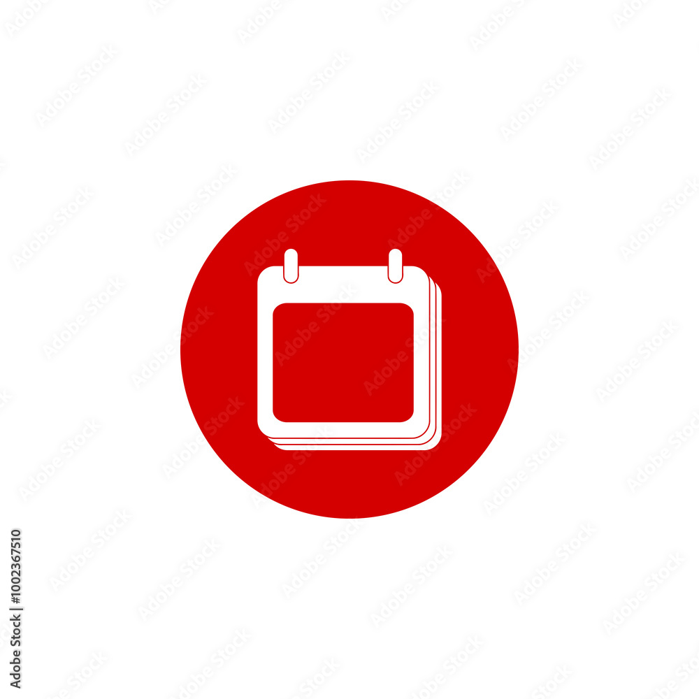 Calendar icon isolated on transparent background Calendar icon isolated on transparent background