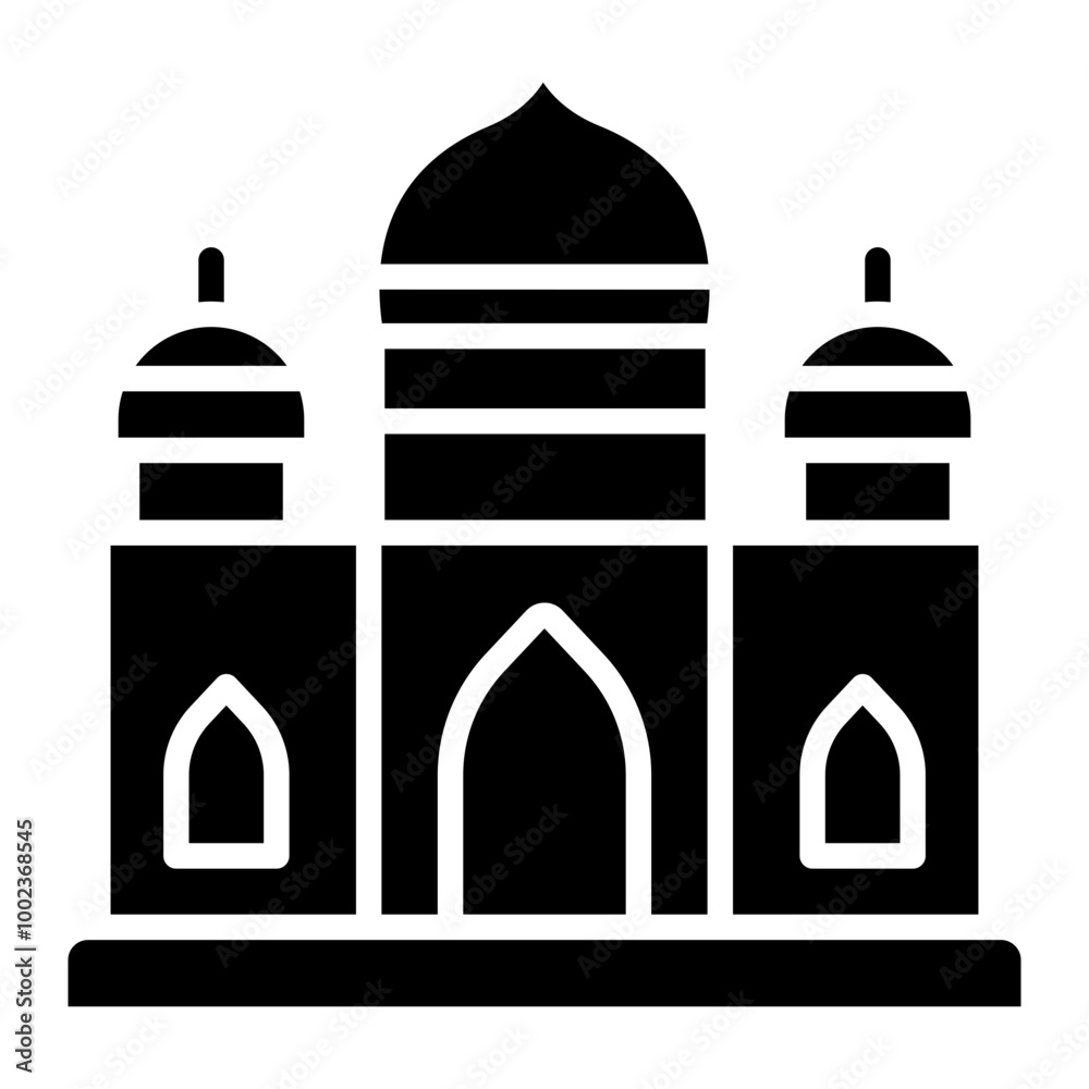 Taj Mahal Icon Style Taj Mahal Icon Style