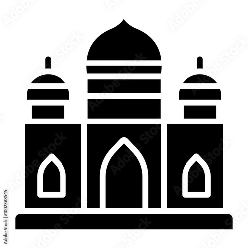 Taj Mahal Icon Style