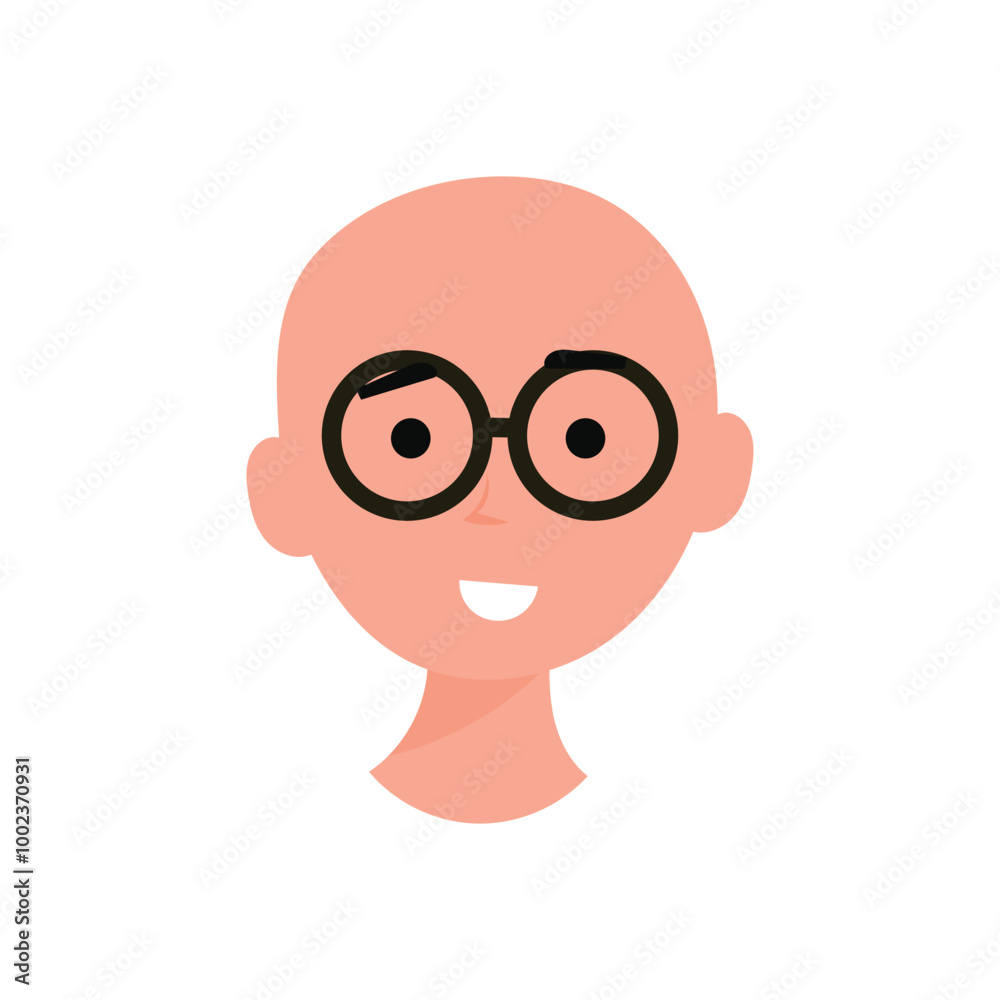 face man character illustration design stock. face and hair different. People avatar illustration face man character illustration design stock. face and hair different. People avatar illustration