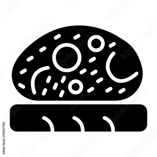 Bruschetta Icon Style