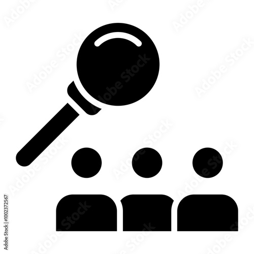 Hiring Staff Icon Style