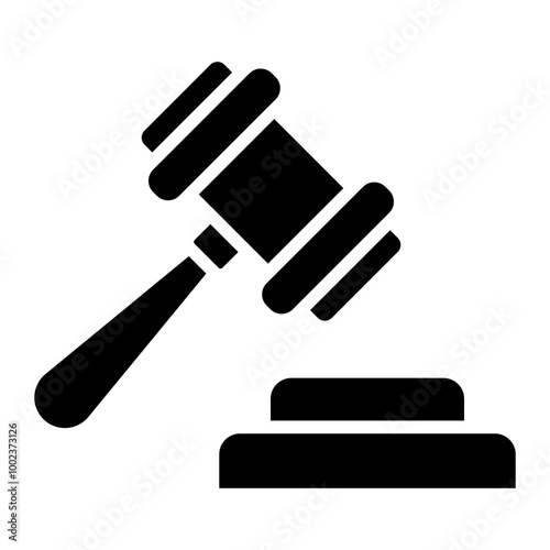 Gavel Icon Style