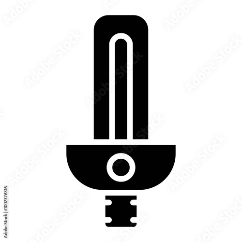 Fluorescent Lamp Icon Style