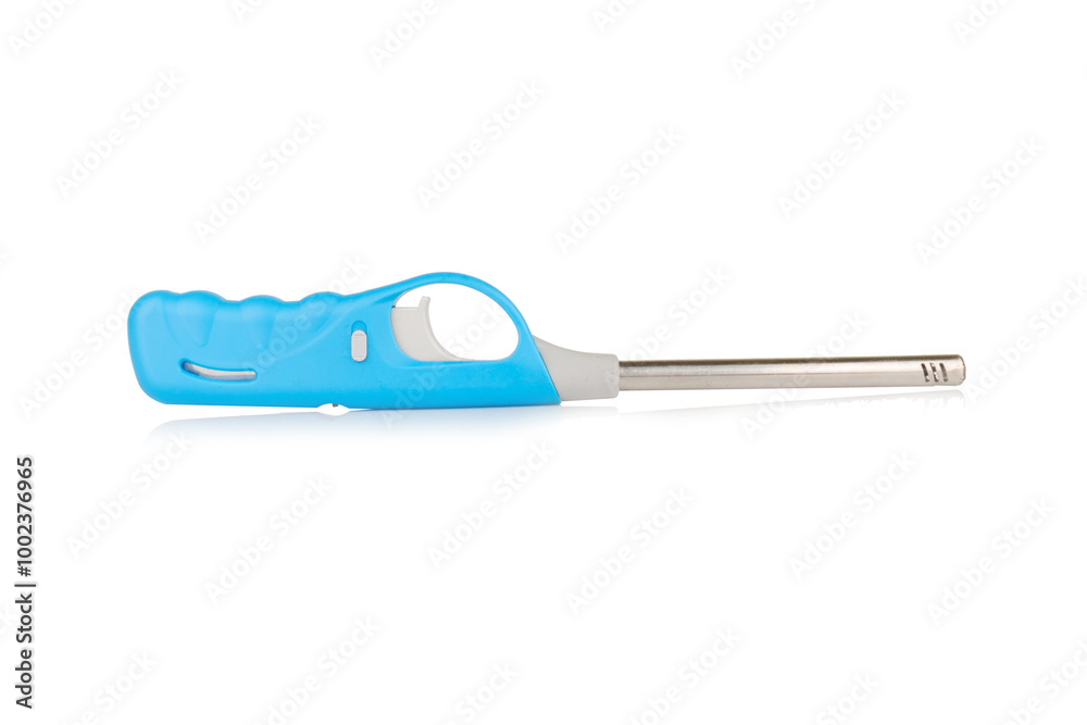 Gas lighter isolated on white background Gas lighter isolated on white background