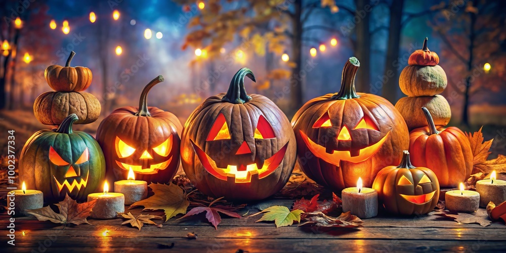 Fototapeta premium Unleash your creativity this Halloween with fun printable coloring pages for both kids and adults, perfect for
