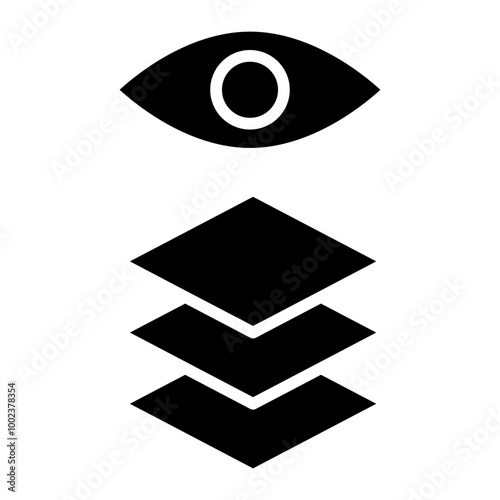 Depth Perception Icon Style