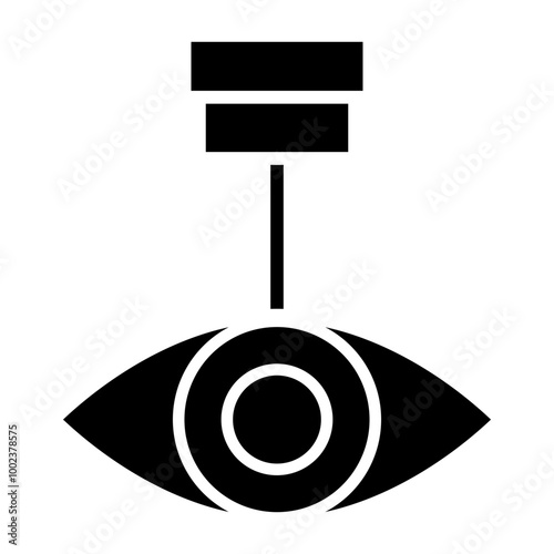 Laser Vision Correction Icon Style