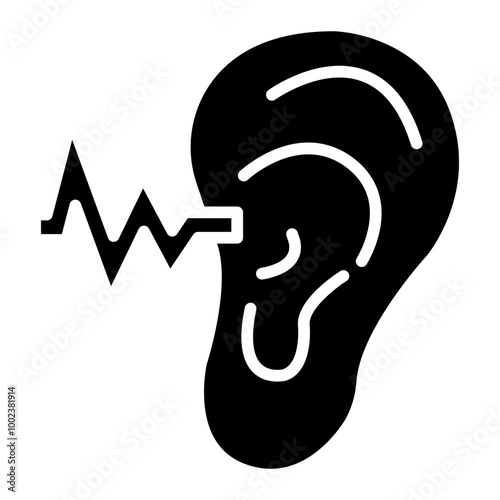 Hearing Checkup Icon Style