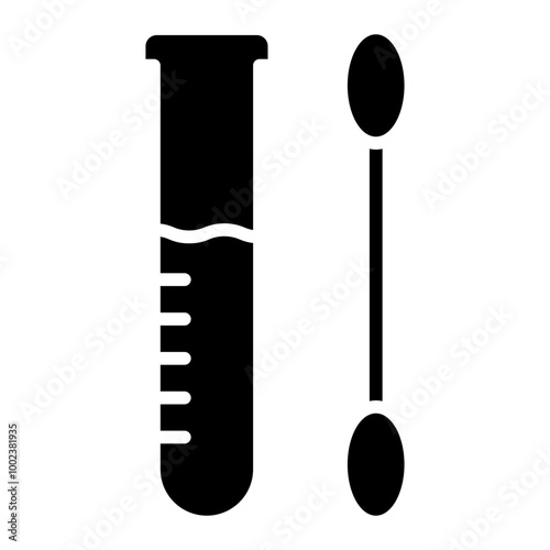 Swab Test Icon Style