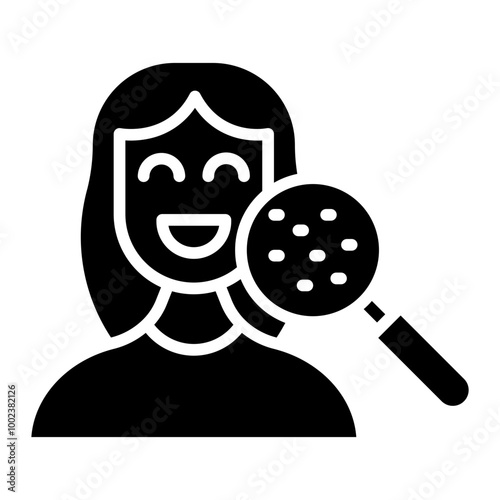 Skin Checkup Icon Style