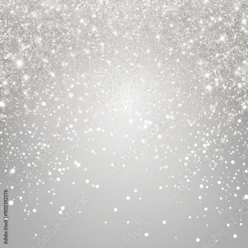 Wallpaper Mural Abstract glitter silver background bokeh Torontodigital.ca