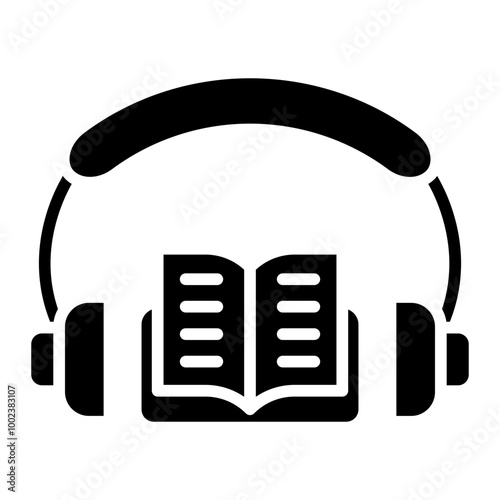 Audio Book Icon Style