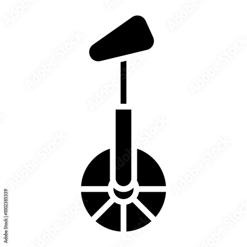 Monocycle Icon Style