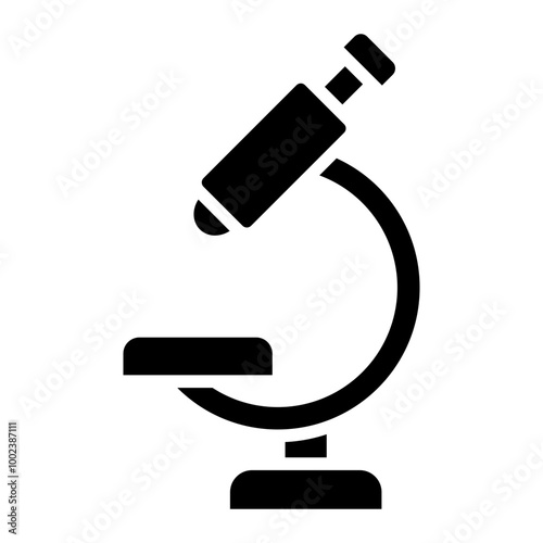 Microscope Icon Style