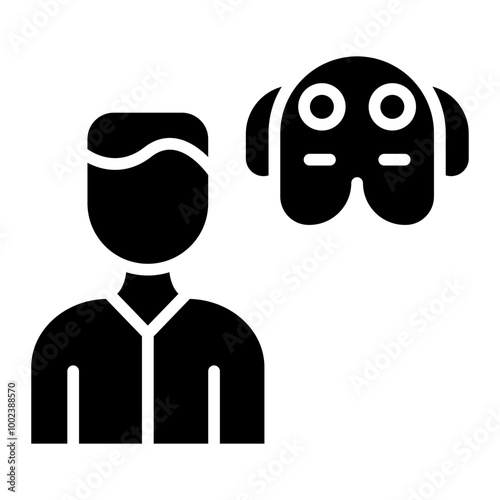 Animal Hoarding Icon Style