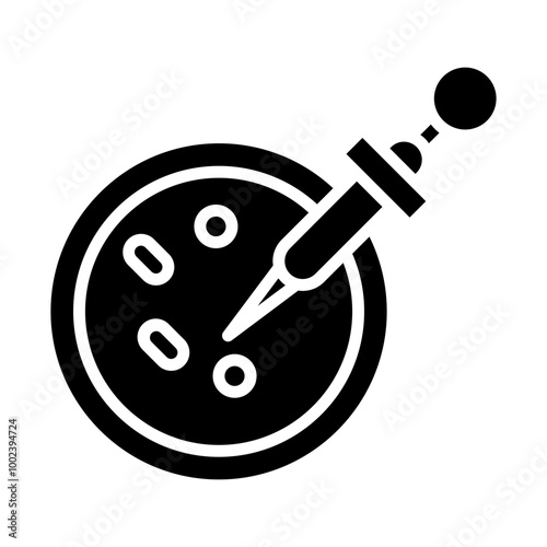 Petri Dish Icon Style