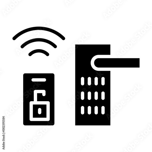 Smart Lock Icon Style