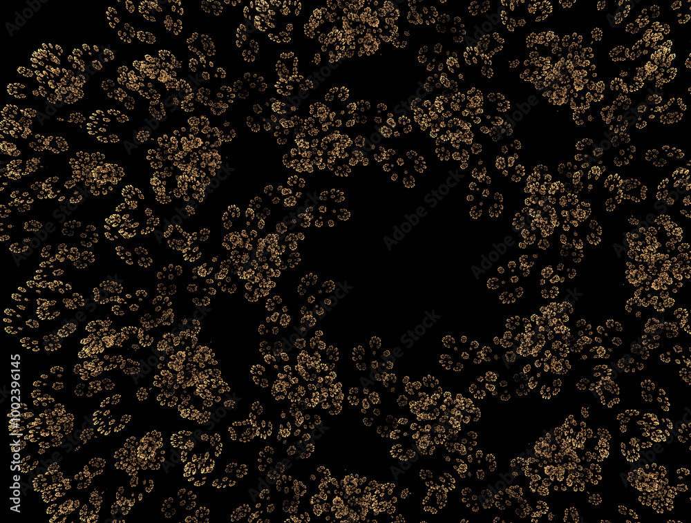 Imaginatory fractal abstract background Image