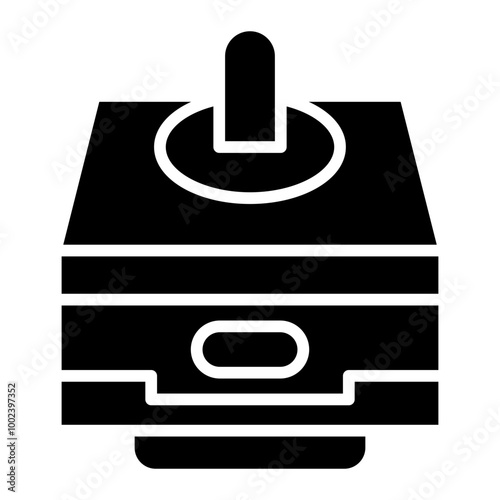 Stepper Motor Icon Style