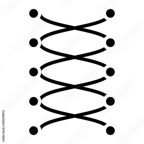 Shoes Laces Icon Style