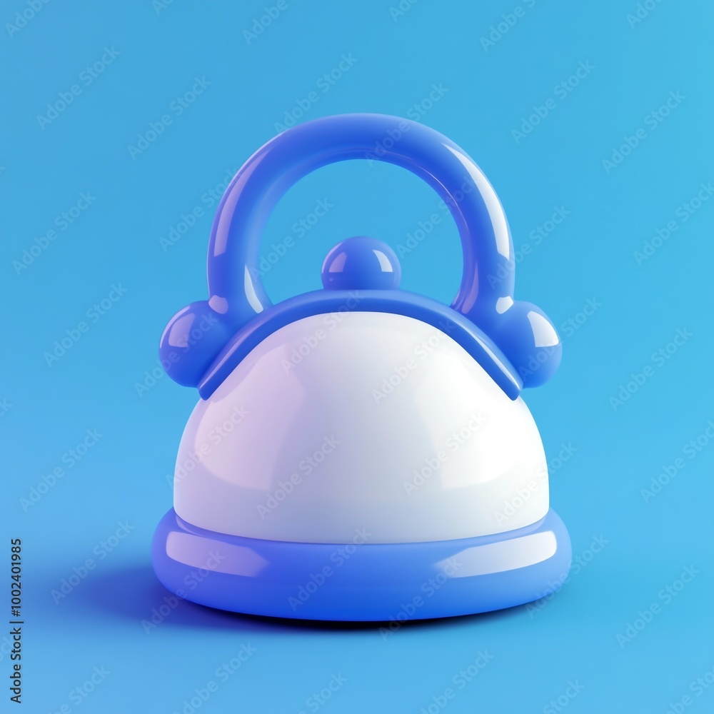 3D Alarm Bell Icon: Emergency Alert System Illustration Logo 3D Alarm Bell Icon: Emergency Alert System Illustration Logo