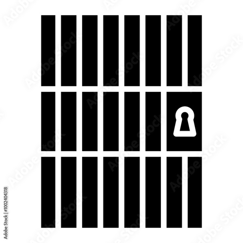 Jail Door icon style