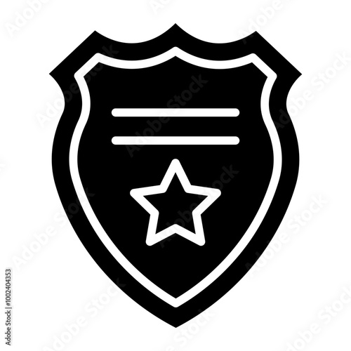 Police Badge icon style