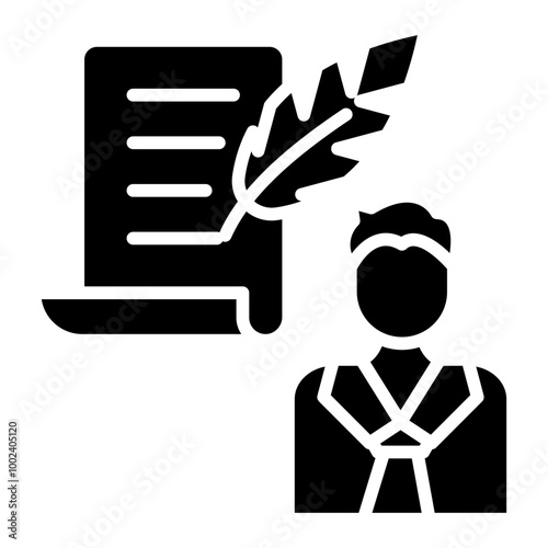 Historian icon style