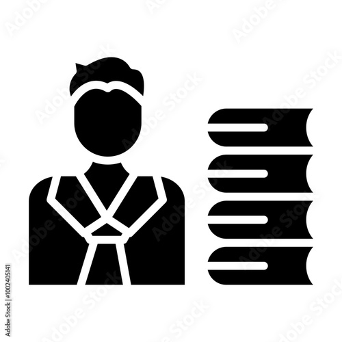 Librarian icon style