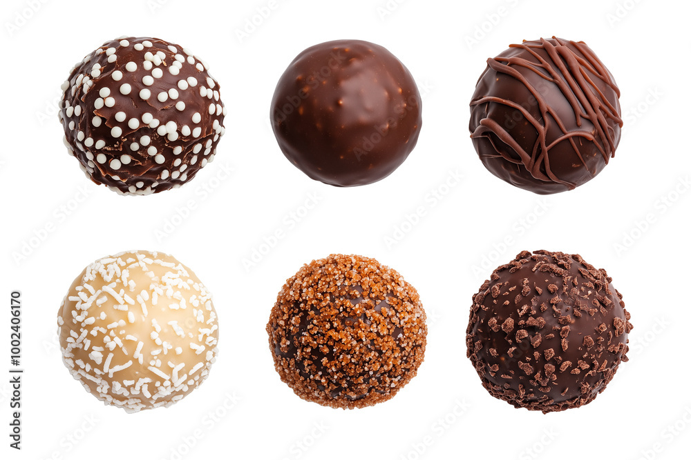 chocolate candies isolated on white chocolate candies isolated on white
