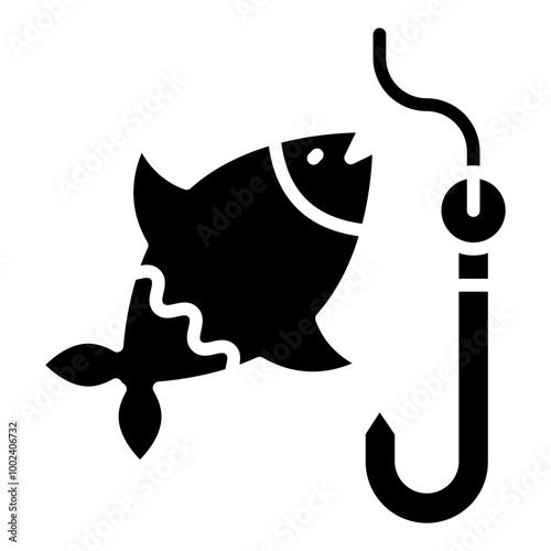 Fishing icon style