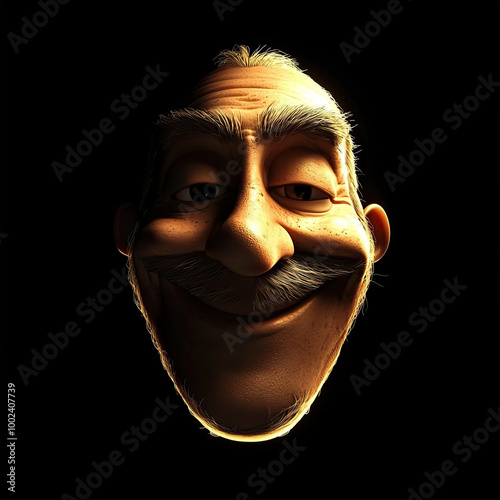 mask, light, bottom, black, background, illumination, glow, shadow, contrast, dramatic, eerie, mysterious, face, darkness, spotlight, underlit, silhouette, night, photography, art, theater, performanc photo