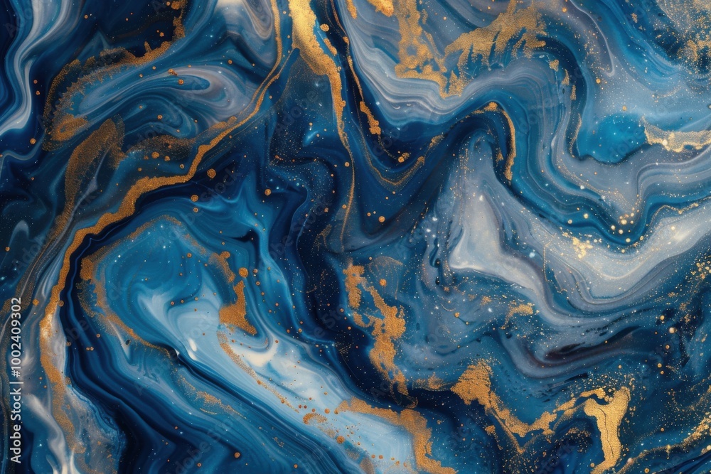 Ocean-Inspired Blue and White Marble Texture with Fluid Swirls in Abstract Art
Ocean-Inspired Blue and White Marble Texture with Fluid Swirls in Abstract Art