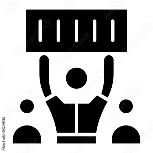 Supporter icon style