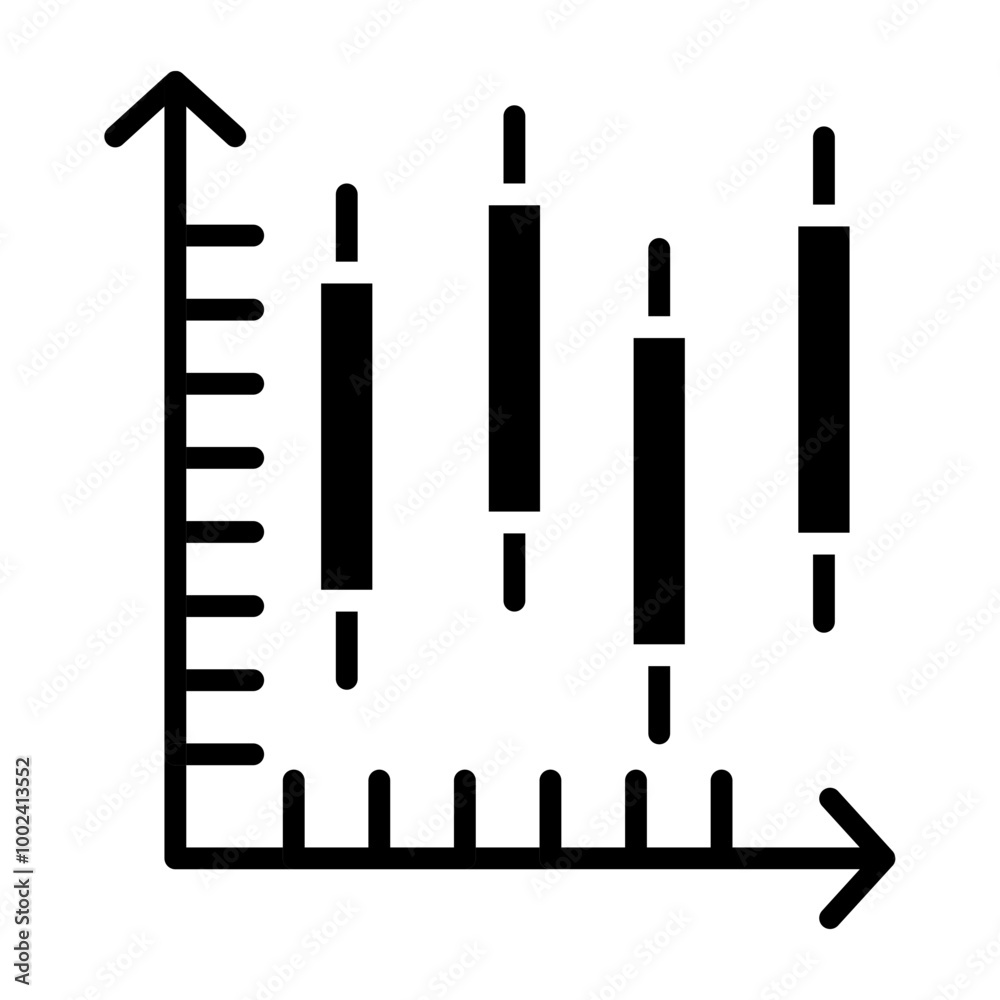 Cadlestick icon style Cadlestick icon style