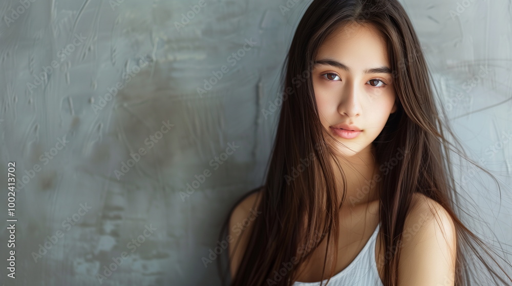 若い日本人のポートレート 若い日本人のポートレート